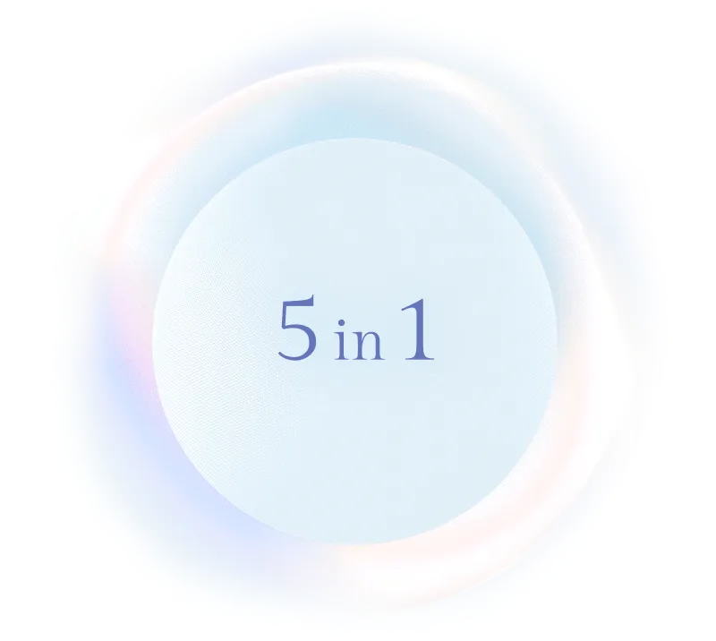 日焼け止め・化粧下地・保湿・美容液・クリアアップの5役