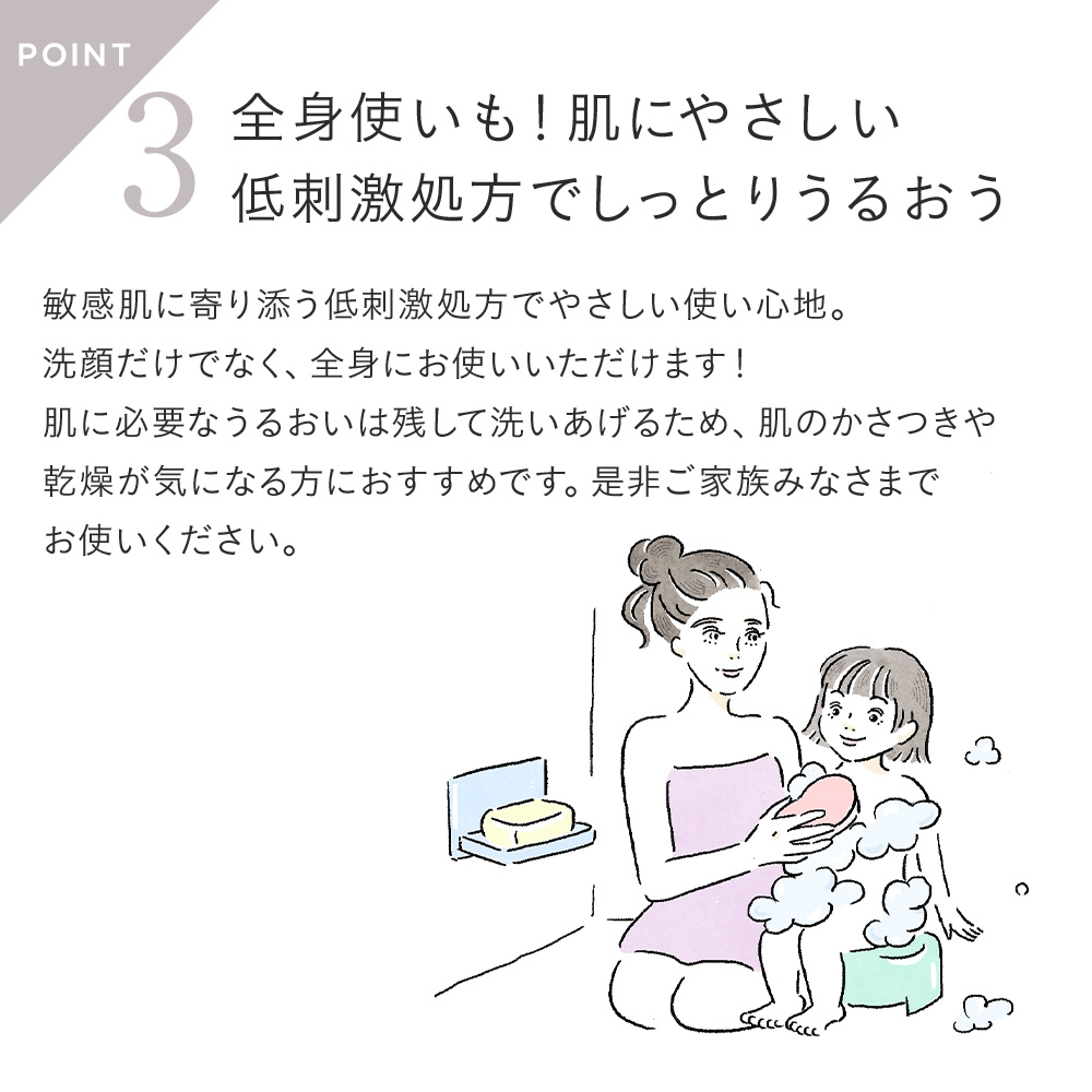 クリアソープバー